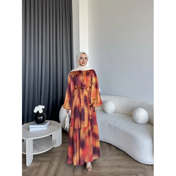 Ng - Zaina Elbise - Turuncu