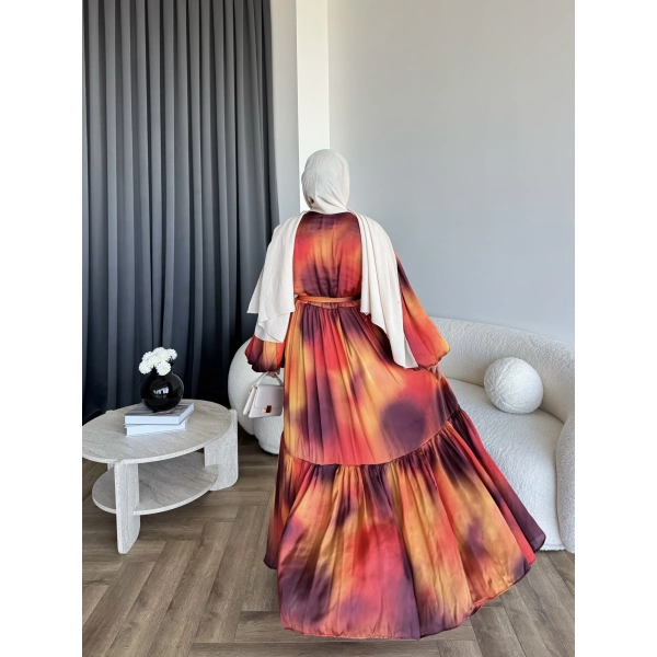 Ng - Zaina Elbise - Turuncu