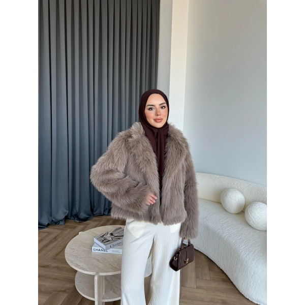 Olesa Kürk Mont - Vizon