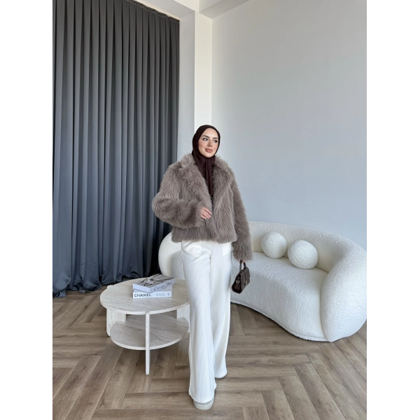 Olesa Kürk Mont - Vizon