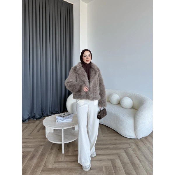 Olesa Kürk Mont - Vizon