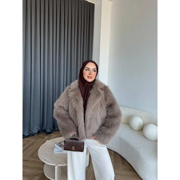 Olesa Kürk Mont - Vizon