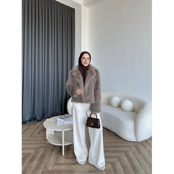 Olesa Kürk Mont - Vizon