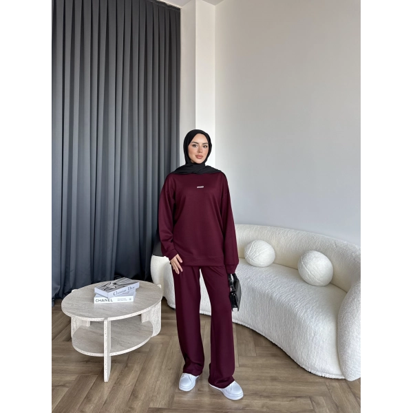 Oysh Eşofman Takım - Bordo