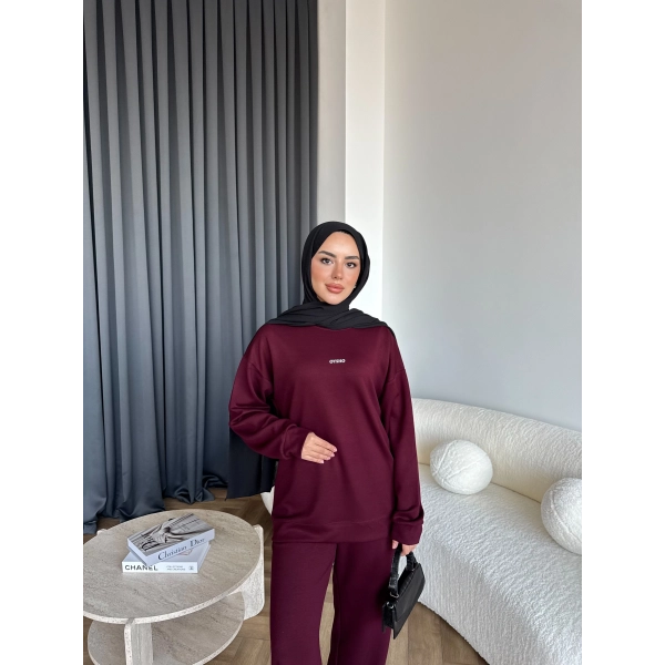 Oysh Eşofman Takım - Bordo