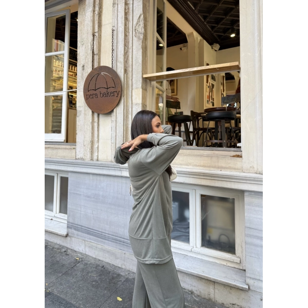 Pamira Kapşonlu Oysh Takım - Yeşil