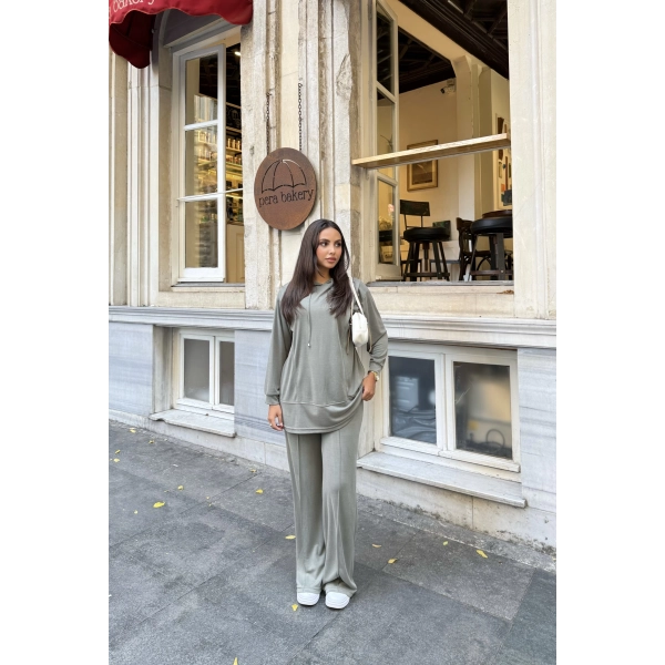 Pamira Kapşonlu Oysh Takım - Yeşil