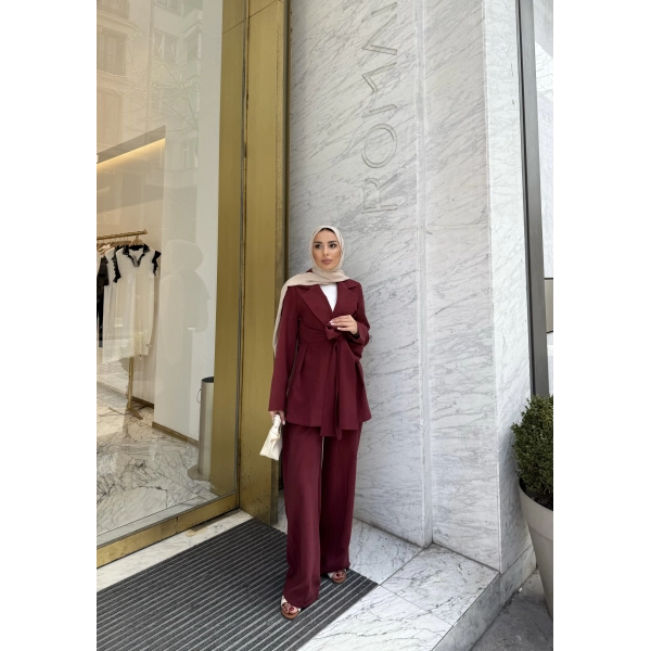 Pearly Takım - Bordo