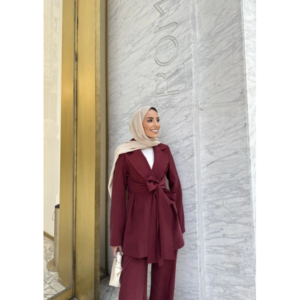 Pearly Takım - Bordo