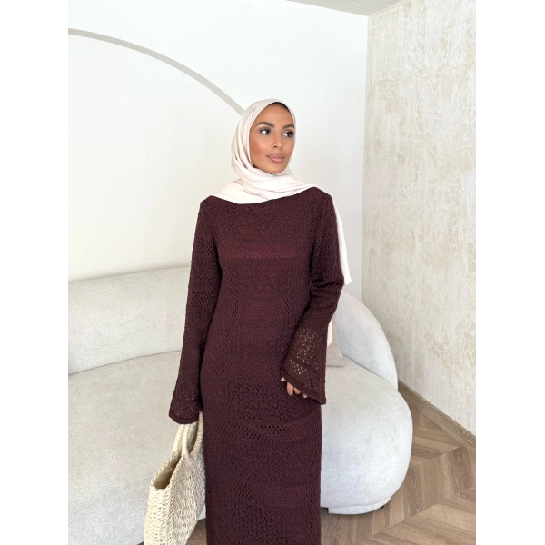 Rinas Elbise - Bordo