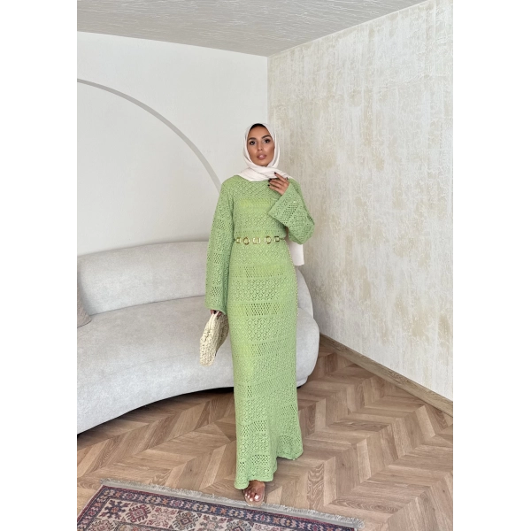 Rinas Elbise - Yeşil