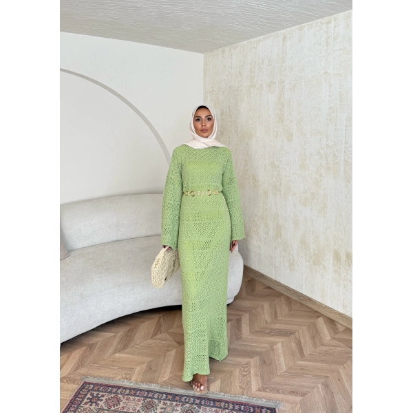 Rinas Elbise - Yeşil
