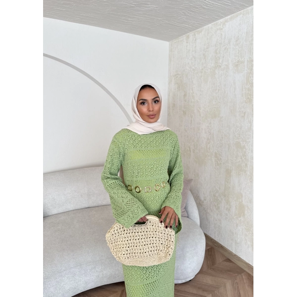 Rinas Elbise - Yeşil