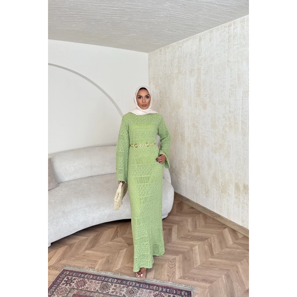 Rinas Elbise - Yeşil