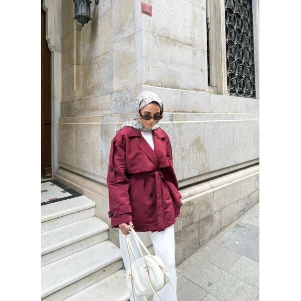 Rosella Trençkot - Bordo