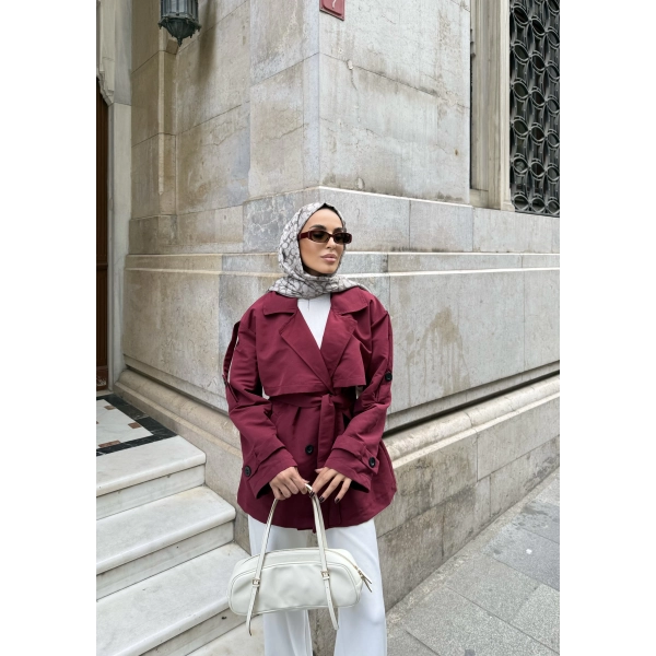 Rosella Trençkot - Bordo