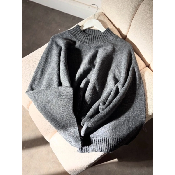 Sany Balon Kol Kazak - Gri