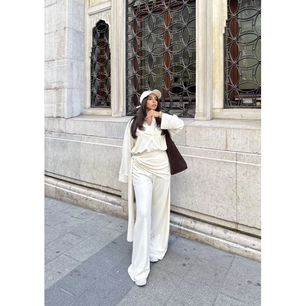 Tayla Oysh Takım - Bej