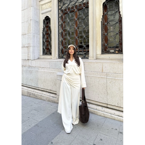 Tayla Oysh Takım - Bej