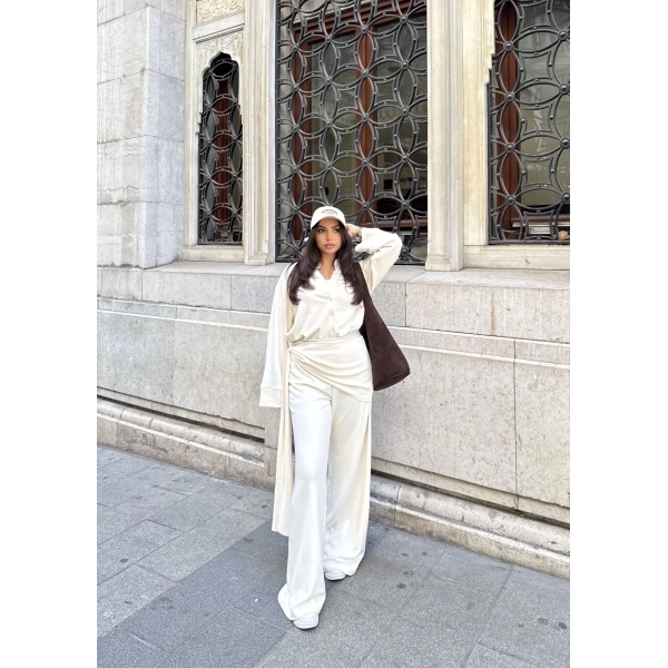 Tayla Oysh Takım - Bej