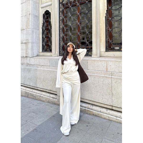 Tayla Oysh Takım - Bej