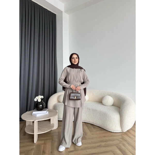 Tb - Lesna Takım - Bej