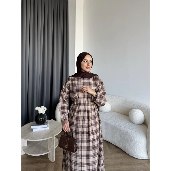 Tb - Wespa Kareli Elbise - Camel