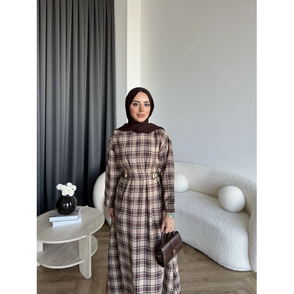 Tb - Wespa Kareli Elbise - Camel