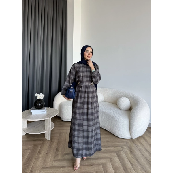 Tb - Wespa Kareli Elbise - Gri