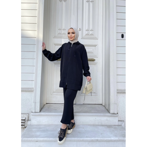 Ura Krep Takım - Siyah