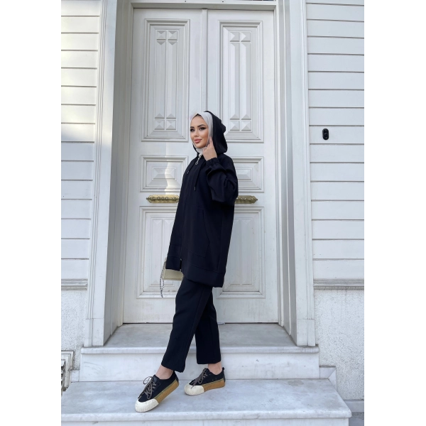 Ura Krep Takım - Siyah