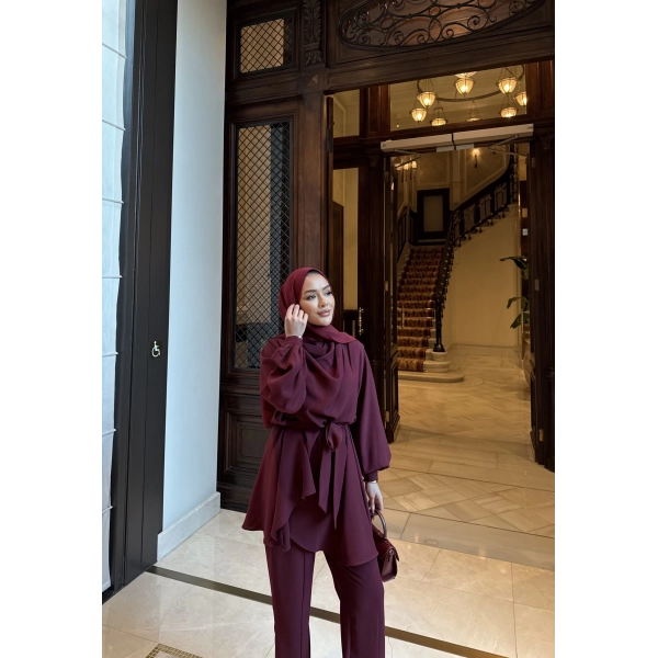 Werner Takım - Bordo - ÖN SİPARİŞ 15 GÜN İÇİNDE GELİCEKTİR