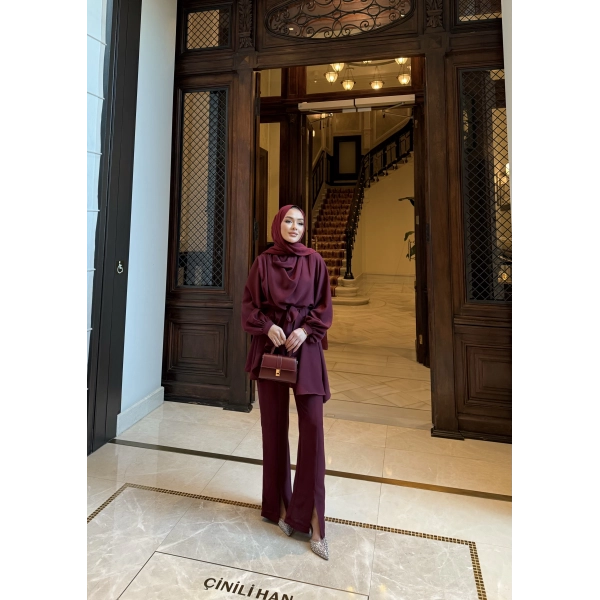 Werner Takım - Bordo - ÖN SİPARİŞ 15 GÜN İÇİNDE GELİCEKTİR