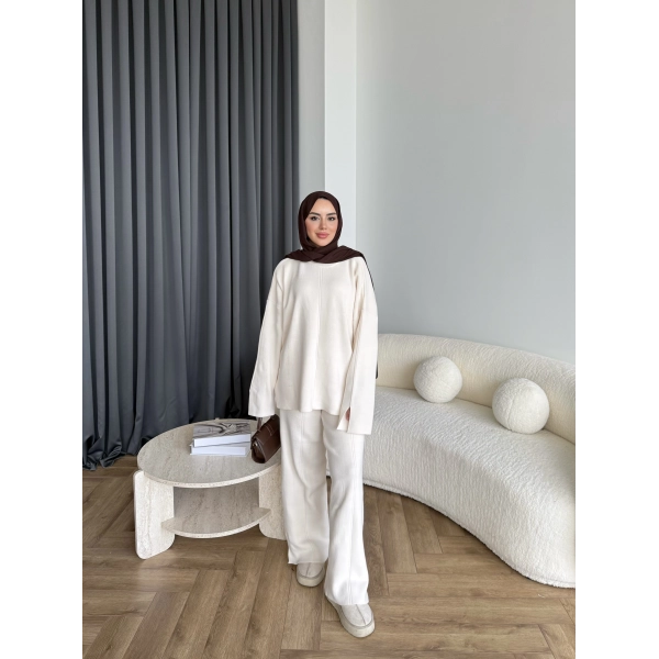 Zania Triko Takım - Bej