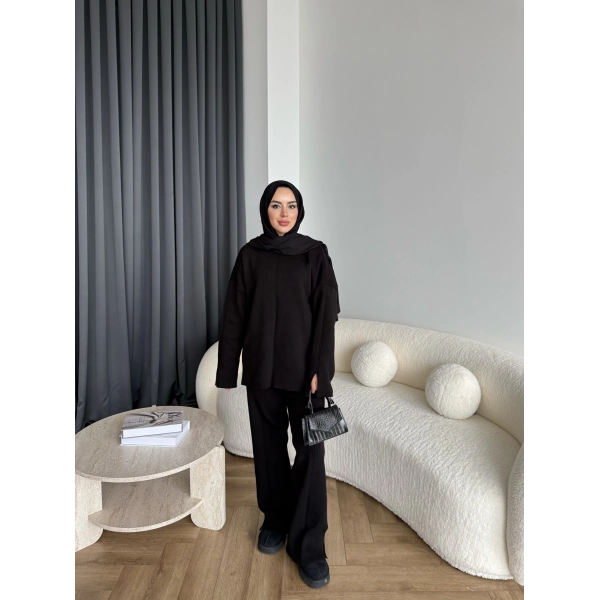 Zania Triko Takım - Siyah