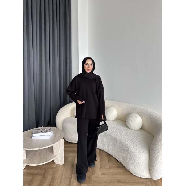 Zania Triko Takım - Siyah