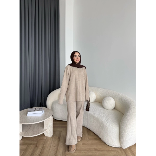 Zania Triko Takım - Vizon