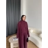 3 Lü Kimono Triko Takım - Bordo