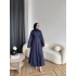 Kmş - Tasarım Kot Elbise - Açık Lacivert