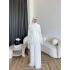 Duan Şifon Takım - Ekru