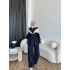 Pwn - Hanly Çizgi Detaylı Modal Takım - Lacivert