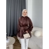 Hen - Welpan Momli Gömlek - Acı Kahve