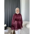 Hen - Welpan Momli Gömlek - Bordo