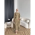 Tb - Gezce Kat Kat Etekli Takım - Yeşil