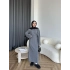 Dora Triko Elbise - Gri
