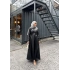 Lolita Deri Elbise - Siyah