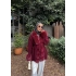 Luella Kürk Detaylı Hırka - Bordo