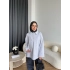 Yds - Petra Düğmeli Sweatshırt - Gri