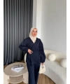 3 İplik Bağlamalı Takım - Lacivert