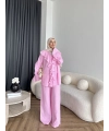 Gültür Taşlı Takım - Pembe